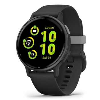 Garmin 010-02862-50 vívoactive 5 GPS 智慧型腕錶 (光譜黑)